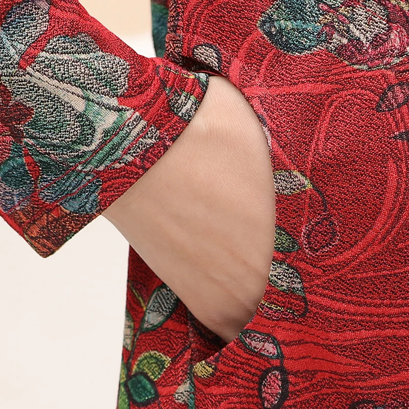 Платья с длинным рукавом платье-накидка весна-осень 2019 короткое платье принтом и