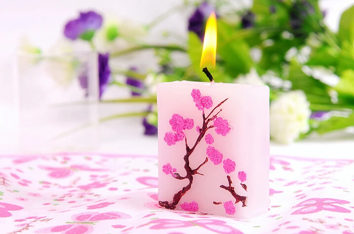 10 шт./лот Свадебная сувенирная свеча возврат подарок Рождественская