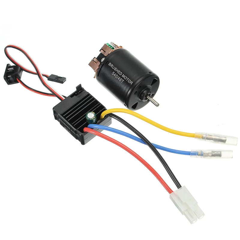 540 двигатель 60A ESC углеродный шлифованный вал 3 175 мм для автомобиля 1/10 RC | Игрушки и