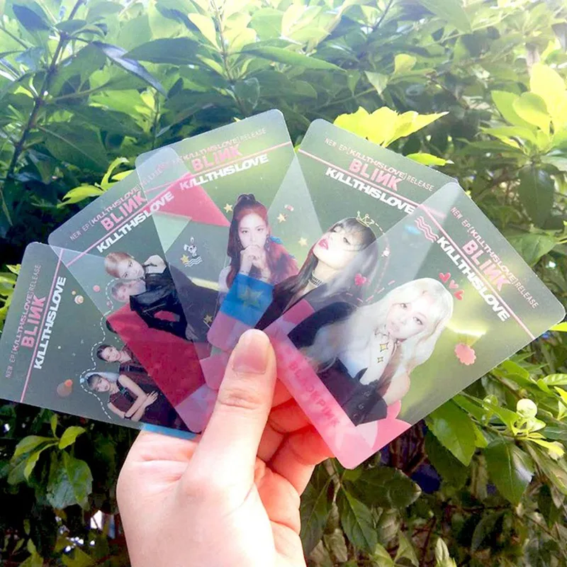 1 Набор K-pop Twice Blackpink GOT7 ПВХ прозрачная Фотокарта альбом Фотокарта для фанатов коллекция подарок