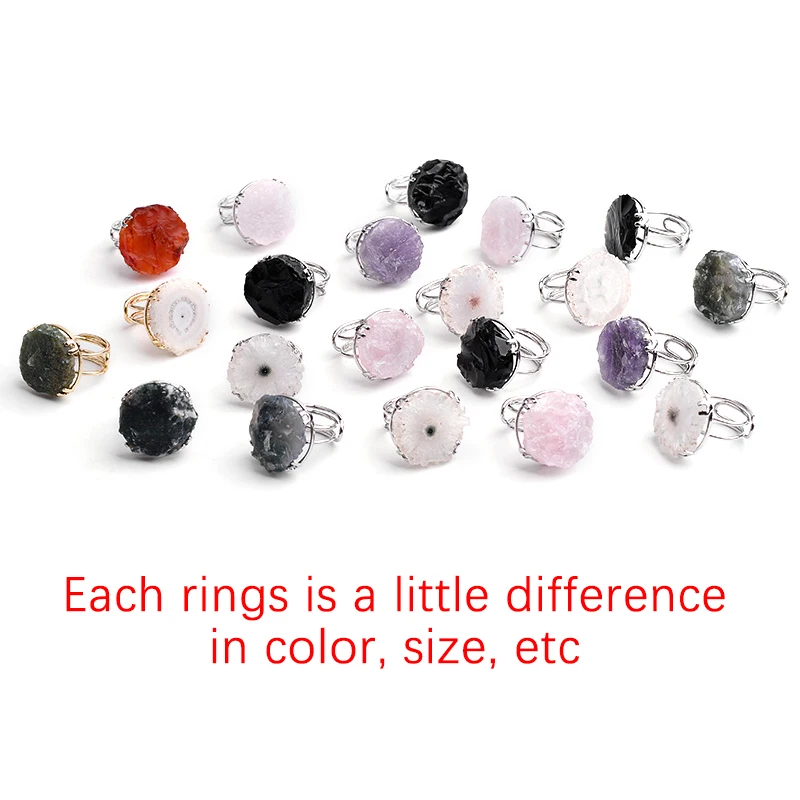 Женские кольца BELLA. TIME круглые с солнечным кварцевым камнем золотистого и