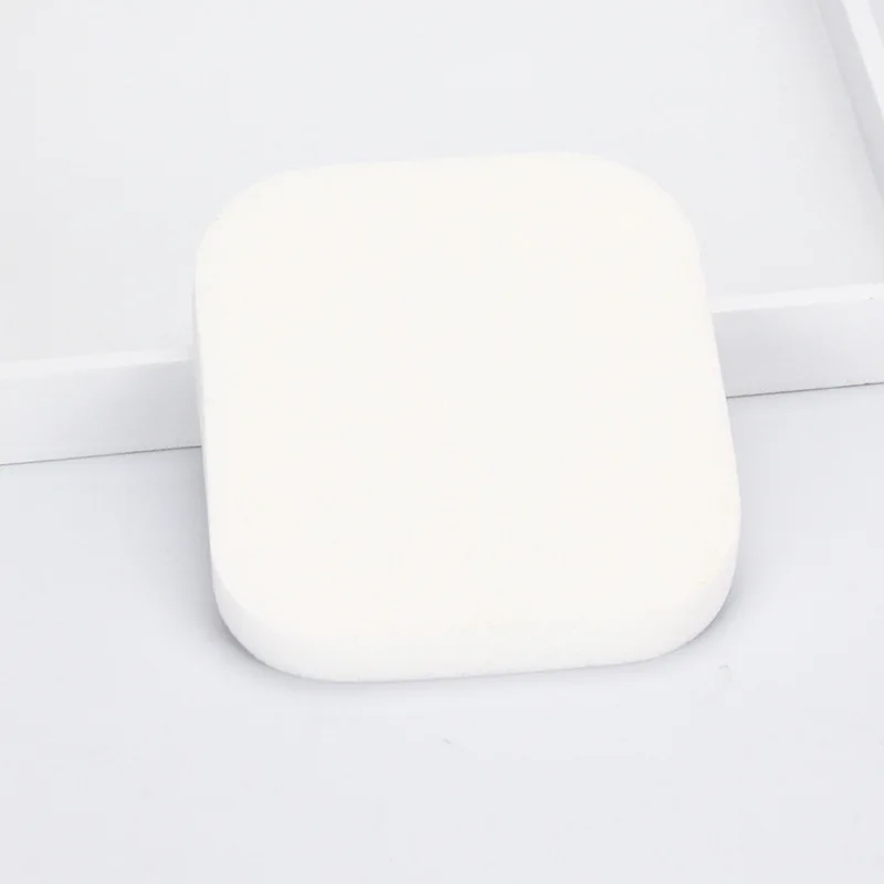 KESMALL 2 шт. для чистки лица Косметические Puff молочно-белый Губка затяжек натуральный моющиеся спонжики лица очищающее средство для кожи инструмент CO1045