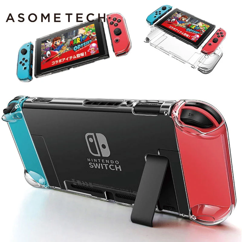 Защитный чехол со стразами для Nintendo NAND Switch жесткий съемный Сверхтонкая сумка 64