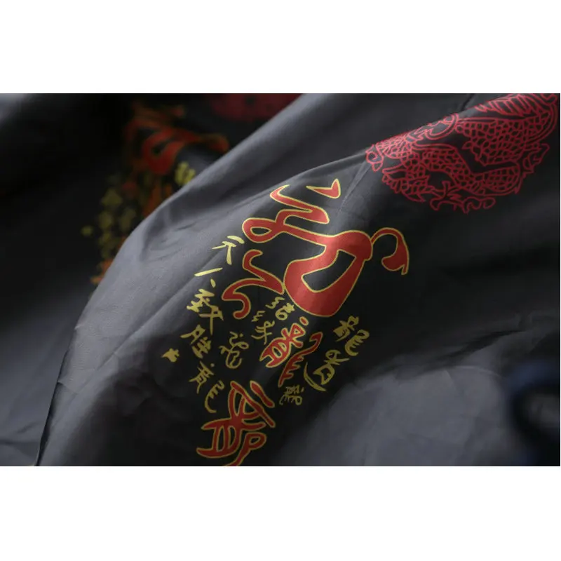 Мужская куртка с воротником-стойкой в китайском стиле | одежда