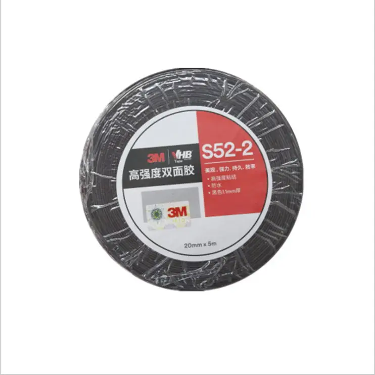 3M 5952 высокопрочная Двухсторонняя клейкая лента VHB двусторонняя S52 прочная без