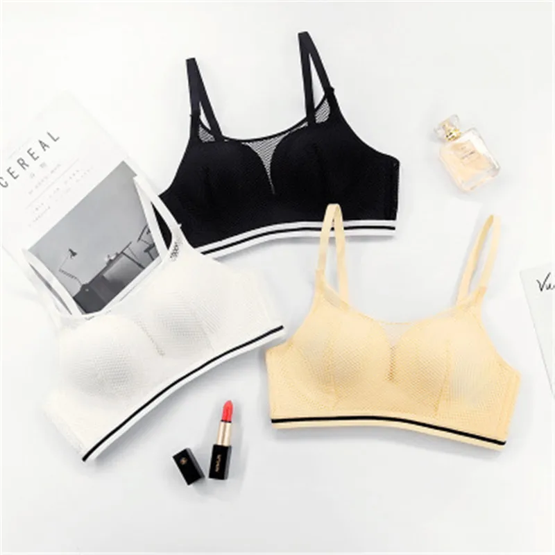 Sexy Women brassiere Bra Push Up Seamless Comfortable wire free Breathable mesh | Женская одежда