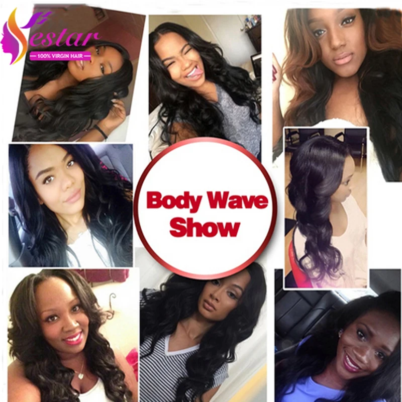 Soul Queen Продукт Волос Индийский Объемная Волна 3 Связки Необработанные 7А