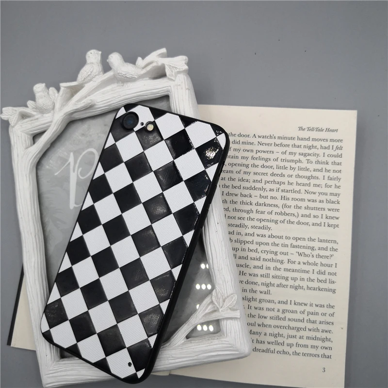 Simple black and white shell original lanyard invisible ring bracket For Samsung galaxy A5 6 7 8 Plus 9 2018 all inclusive |