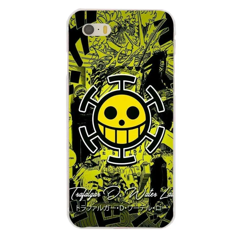Один кусок Трафальгар закон пиратский флаг для Apple iPhone 4 4S 5 5C 5S SE 6 6S 7 8 Plus X XS Max XR