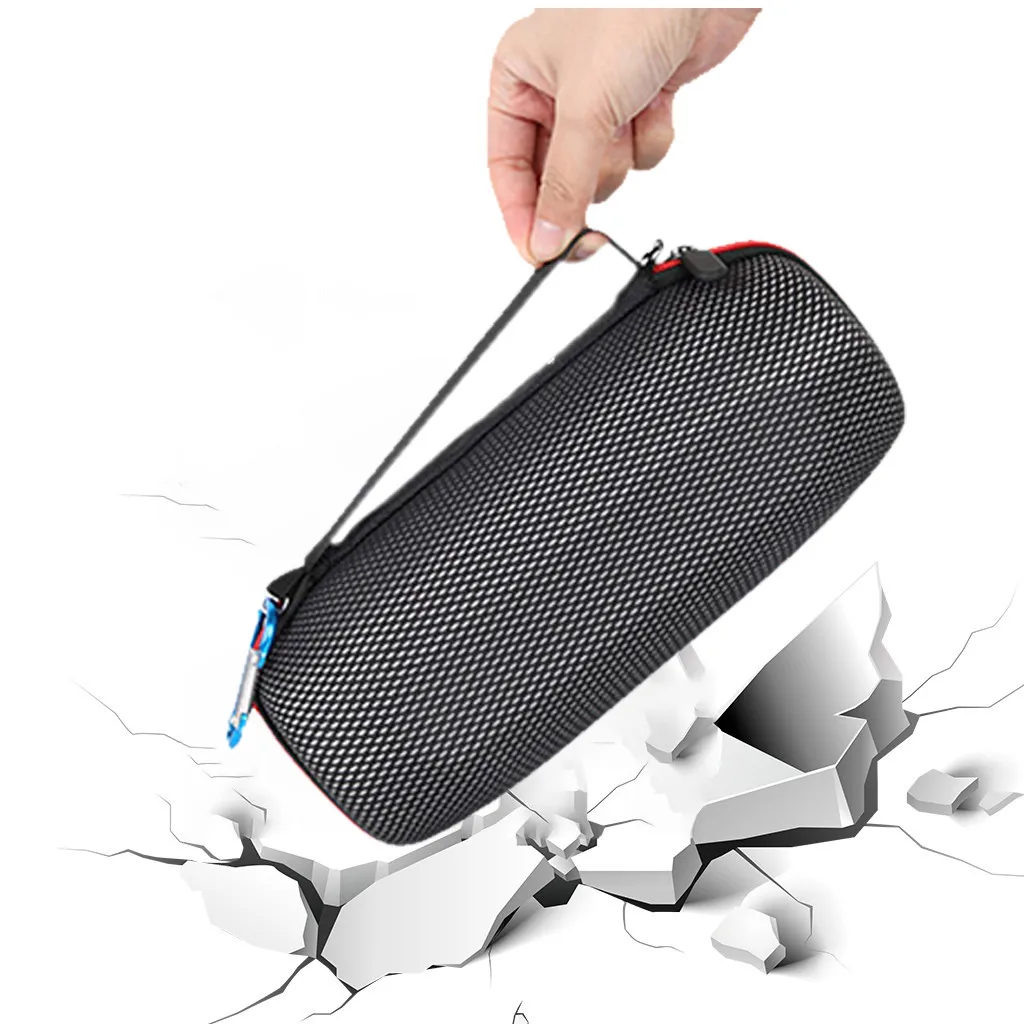 Дорожная незаменимая сумка для динамиков EVA сумка на плечо для JBL Charge 4 Bluetooth динамик портативная двойная молния открытие