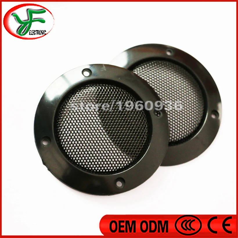 2 дюйма 65 мм круглый динамик с серебряной сеткой защитная решетка для