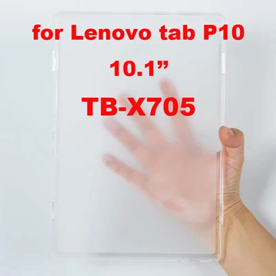 for Lenovo tab P10 Мягкий TPU чехол для lenovo tab 3 7 plus tab 4 7 8 ПЛЮС 10,1 для lenovo tab E7 7 ''E8 8'' E10 M10 P10 10 10,1 ''чехол-накладка - Цвет: for Lenovo tab P10
