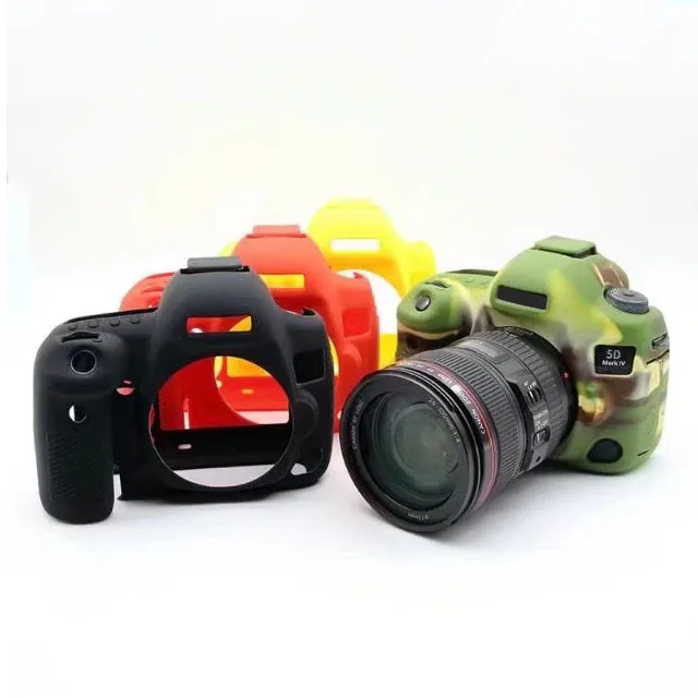Камера видео сумка Мягкий силиконовый резиновый защитный чехол для Canon EOS 5D Mark IV