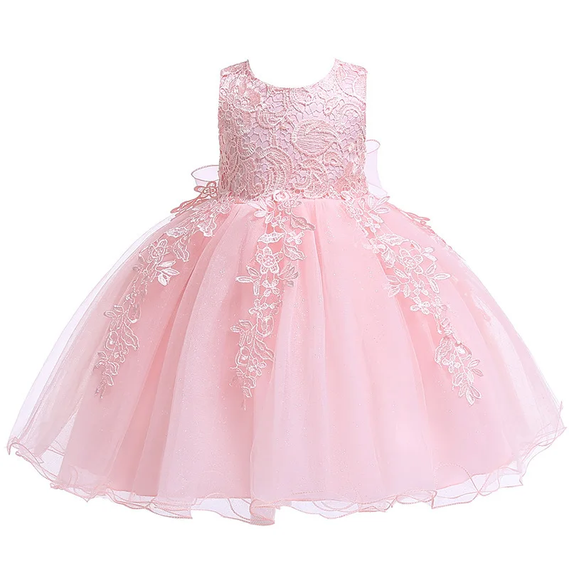 AiLe Rabbit Ins2019Baby/Одежда для маленьких девочек свадебное платье-пачка принцессы