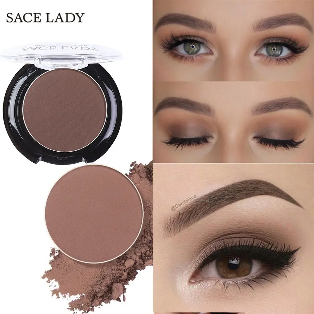SACE LADY 12 стильных цветных теней для век стойкий нюдовый минеральный пигмент