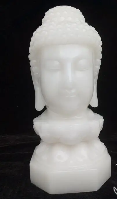 Нефритовая голова Будды сакиямуни Гуаньинь портрет украшение дома аксессуары