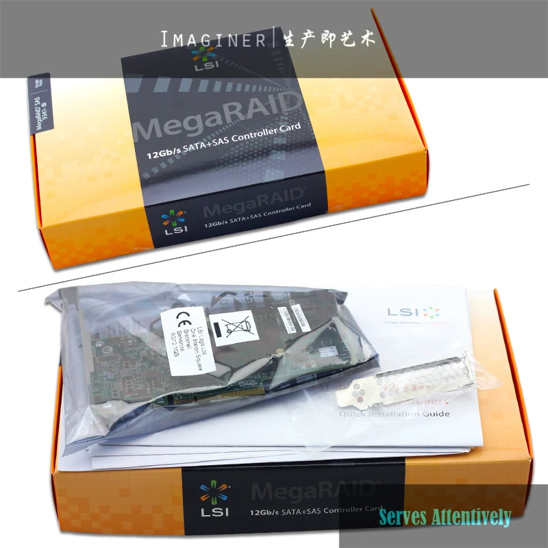 LSI00407 megaraid 9341 8i SGL 12 ГБ/сек. 8 Порты и разъёмы PCIe RAID контроллер продажа в розницу 3