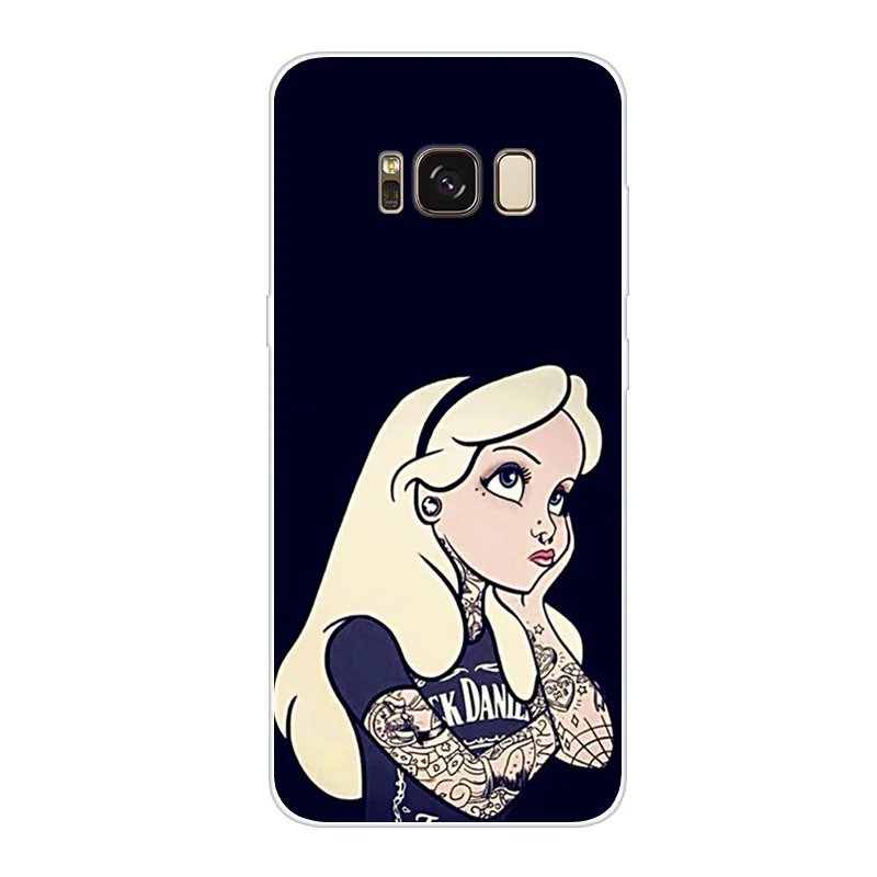 Soft Silicone TPU For Samsung Galaxy S8+ G9550 S8 plus Case Cover cartoon Painted Phone Back Protective Case S8plus G9550 shell