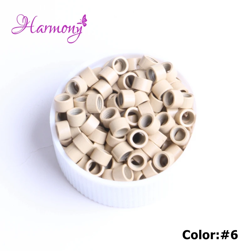 1000 шт. винтовые микрокольца Harmony Plus Hair 3 5*2 0*2 0 мм бусины для дредов шарики