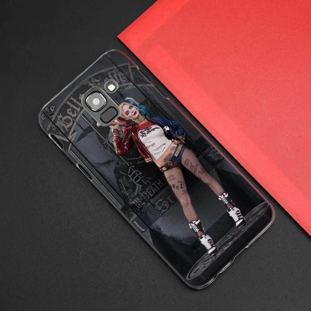 Жесткий пластиковый чехол-накладка для samsung Galaxy J2 J3 J4 J5 J6 J7 J8 Prime Plus Harley Quinn Suicide Squad Shell