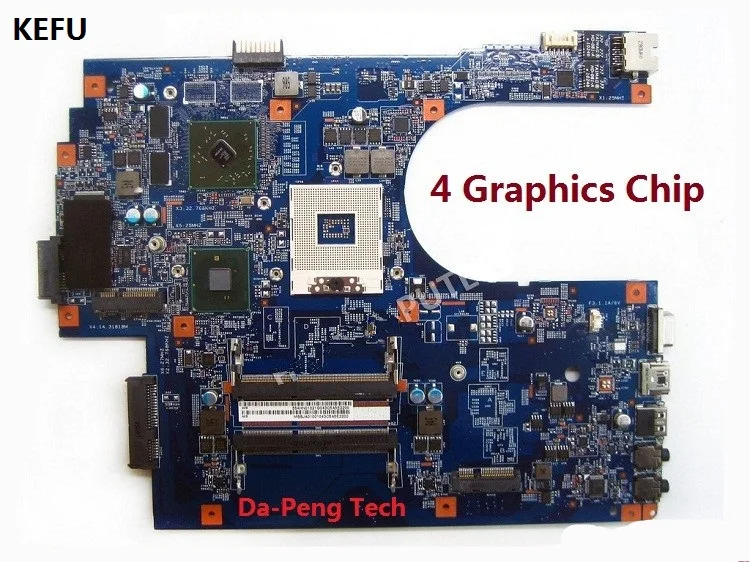 Материнская плата KEFU для ноутбука ACER 7741 7741Z 7741G 7741ZG MB.PT401.001 (MBPT401001) 4 графического