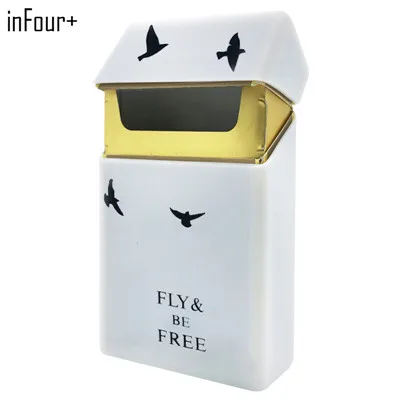 [InFour+], силиконовый чехол для сигарет, Модный чехол, эластичная резина, портативный чехол для сигарет для мужчин/женщин - Цвет: GJYH0029