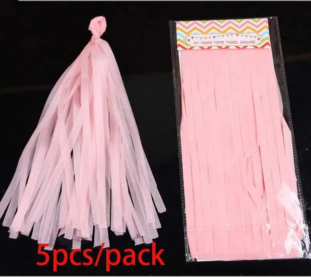 pink 5 шт. 36 дюймов круглые латексные шарики розовый прозрачный воздушный шар с гелием Бумага кисточкой красного цвета с надписью «Love/воздушные шары Свадебные украшения День рождения - Цвет: pink