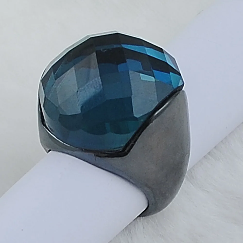 Новые модные большие кольца для женщин свадебные ювелирные изделия кольцо из