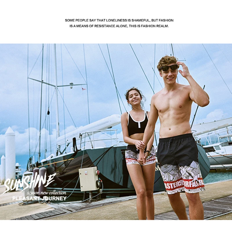 Surfaster Summer Swim High Qualtity New Men's Board Shorts Beach Brand Surfing Bermudas Masculina De Marca Men Boardshort | Спорт и