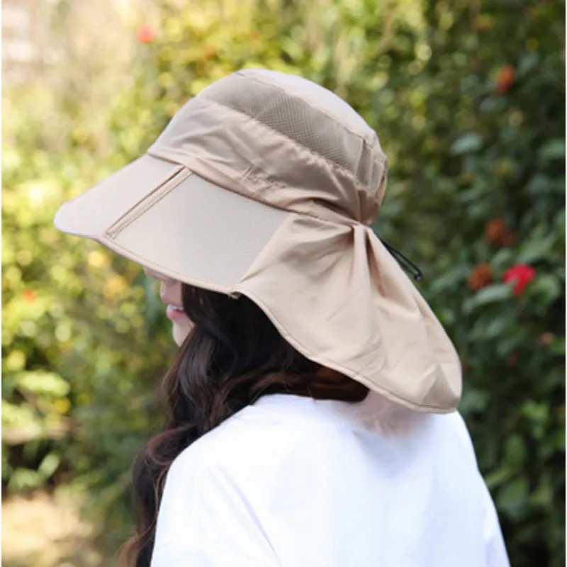 Которая в душе Женская дышащая простая сетчатая летняя шляпа от солнца