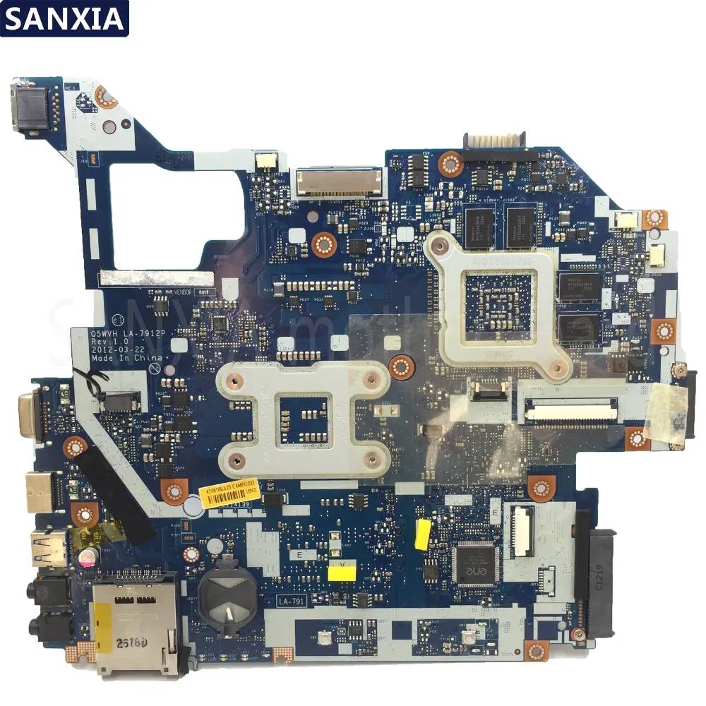 KEFU LA-7912P материнская плата для ноутбука ACER Aspire E1-571G V3-571G V3-571 оригинальная материнская плата GT630/GT640 HM77