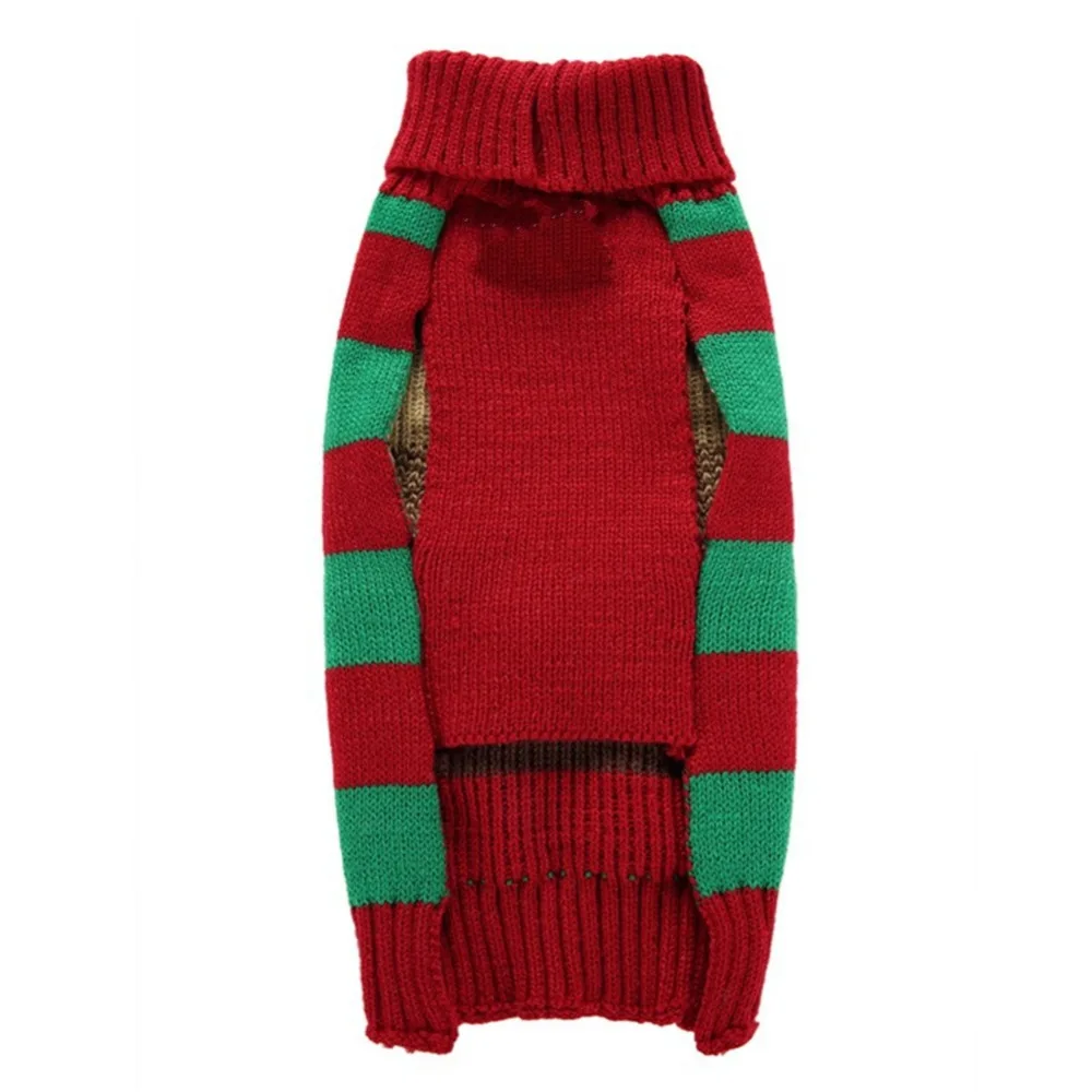 Новогодний для домашних собак Одежда маленьких больших Рождество щенка большой