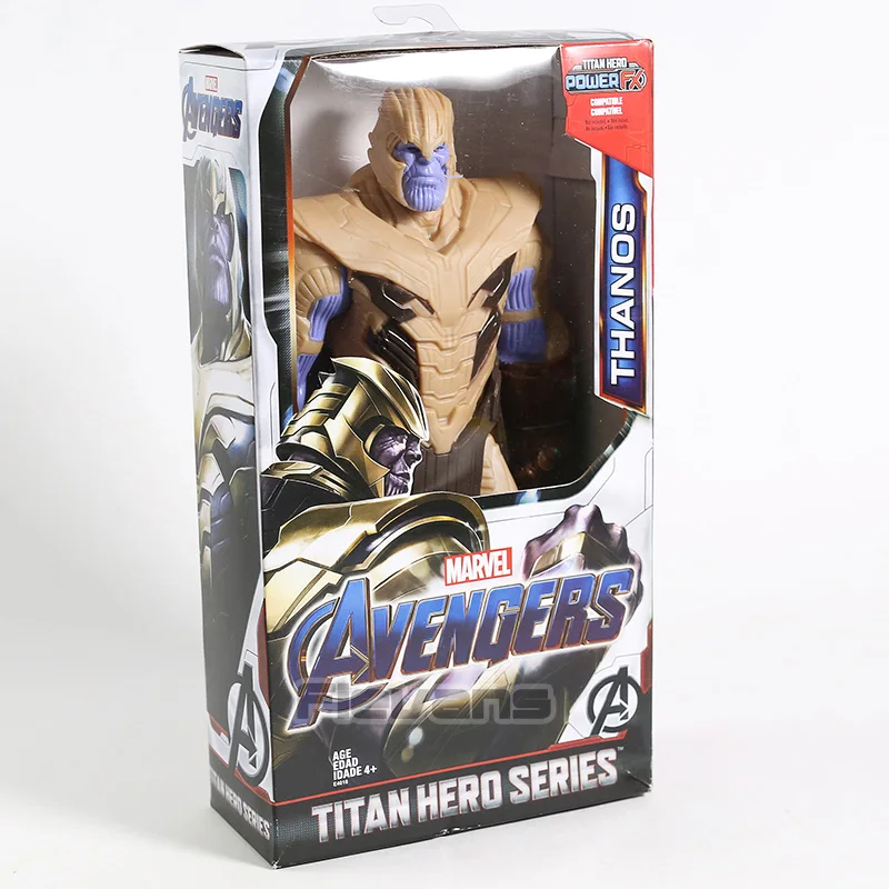 Titan Hero серия Мстители эндшпиль танос Халк Капитан Америка Железный человек Капитан Марвел Черная пантера ПВХ фигурка игрушка