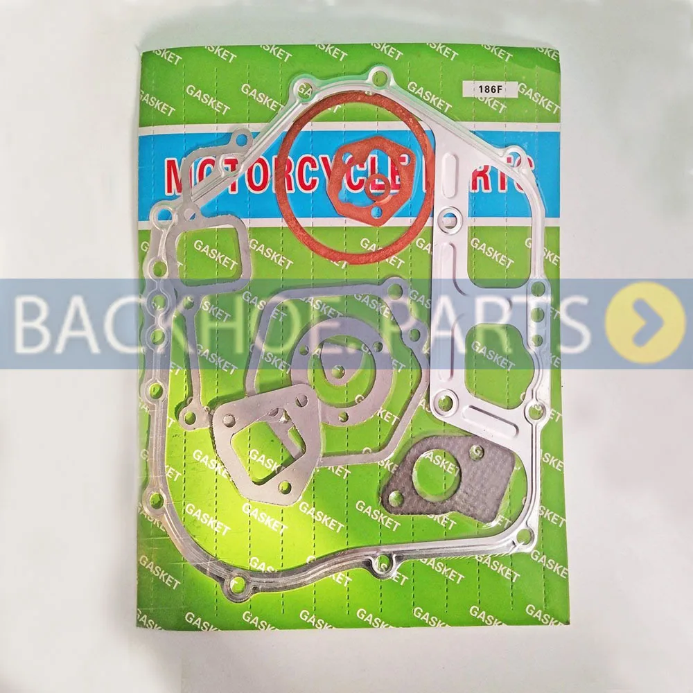 Piston &amp Gaskets Bearing for Yanmar Engine Generator L100 186FA 10HP | Автомобили и мотоциклы