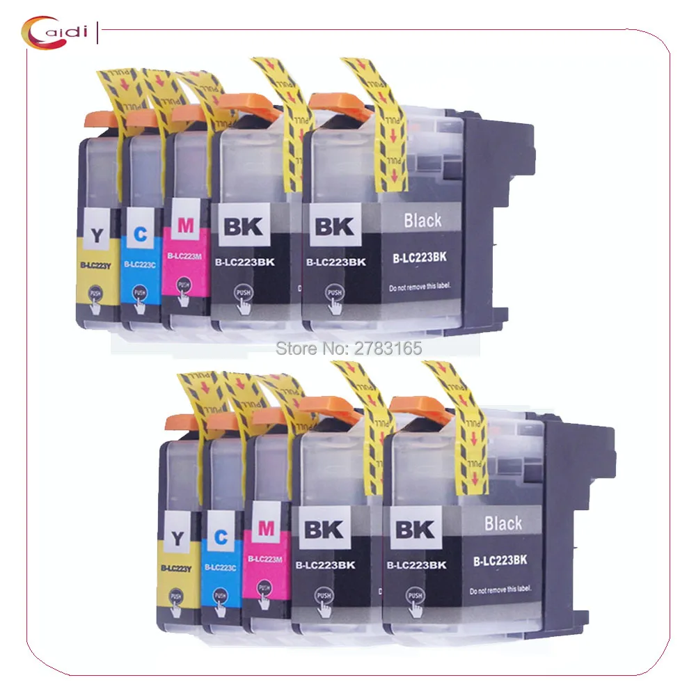 

10Pack LC223 Compatible ink cartridge Brother DCP-J562DW/MFC-J480DW/MFC-J680DW/MFC-J880DW printer inks