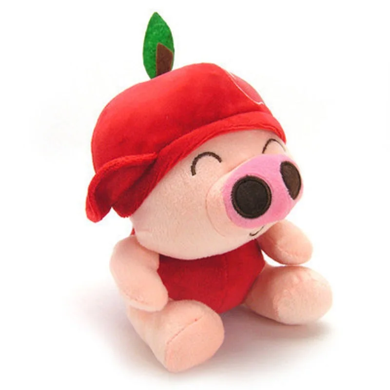 Милый фруктовый поросенок высокое качество мягкие животные из фильма Пуа милые