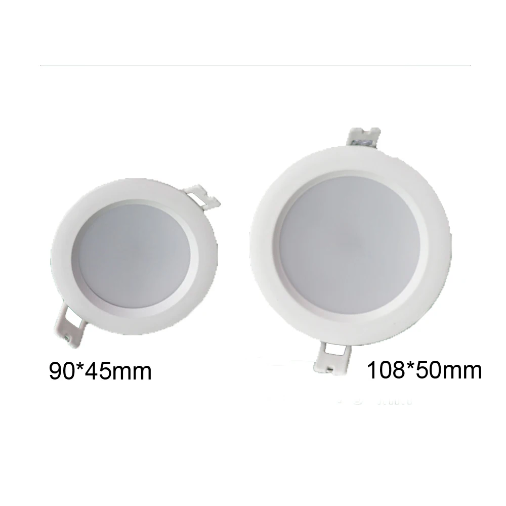 Затемнения Встраиваемые Водонепроницаемый и Fogproof Ceilling Свет Для ванной комнаты