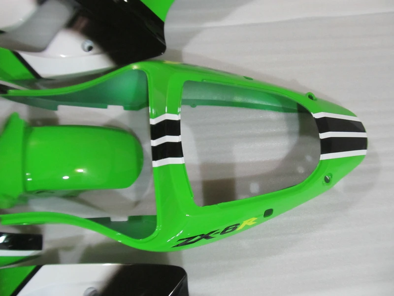 Комплект пластиковых обтекателей под давлением для Kawasaki Ninja ZX6R 00 01 02 комплект