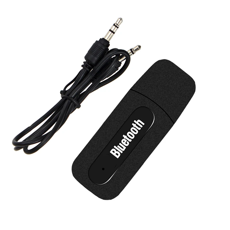 Беспроводной автомобильный Bluetooth стерео музыкальный приемник 3 5 мм с USB Aux аудио