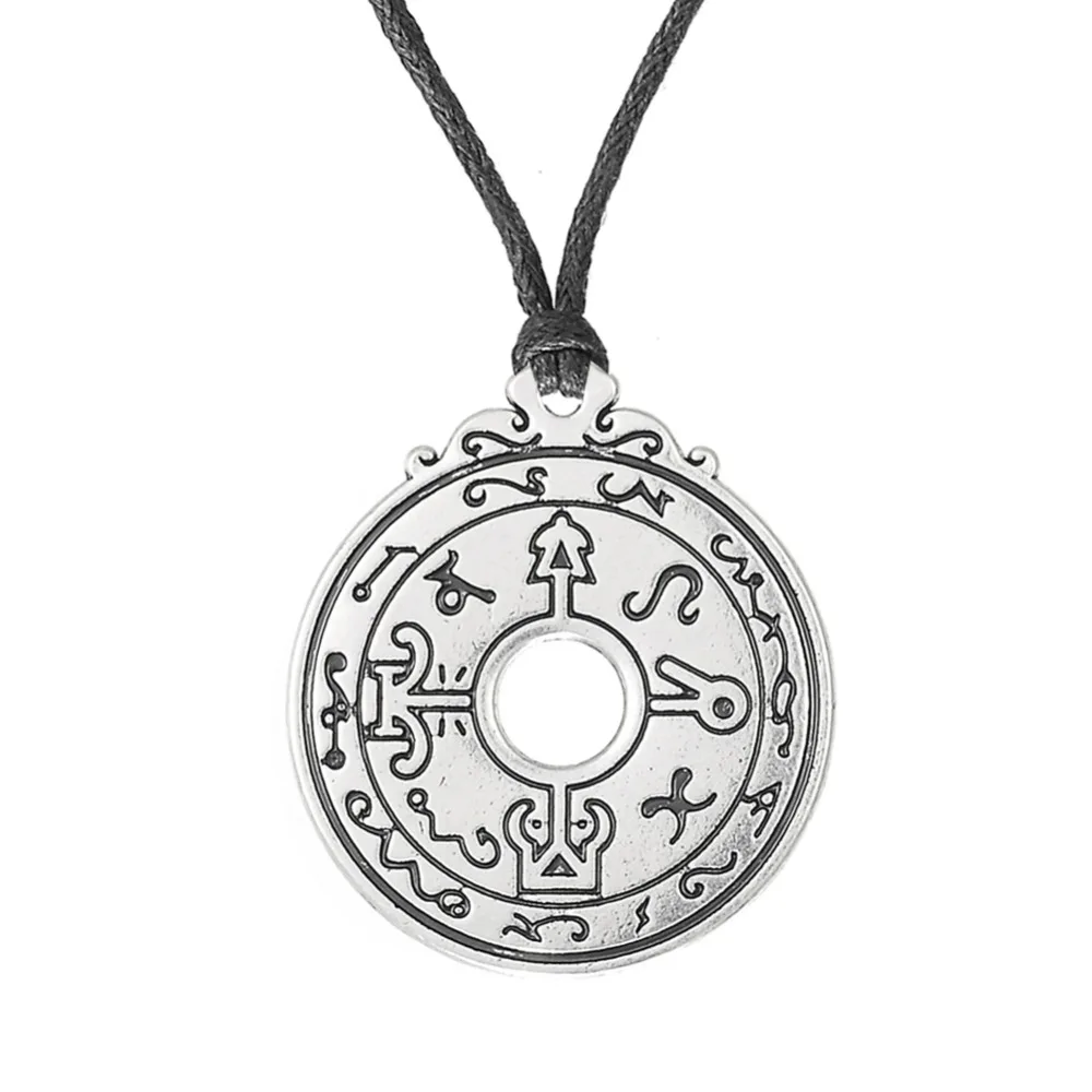EUEAVAN 30 шт Talisman Key of Solomon Seal кулон ожерелье Wicca языческие украшения исцелить ваше