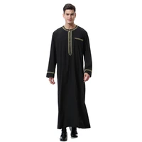 lychee mens vintage arab kaftan robes menss muslim arab robe short sleeve men muslim islamic dubai saudi arabia thobes