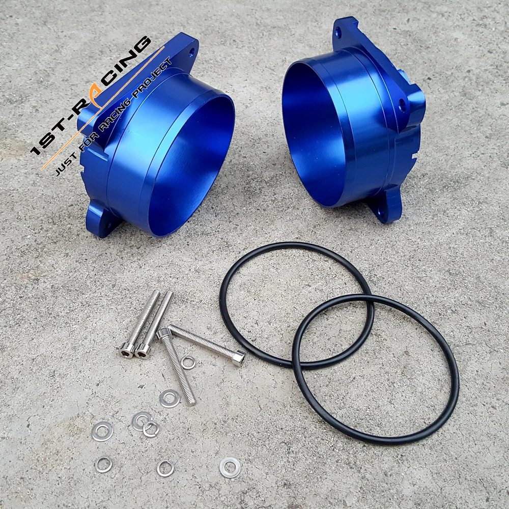 Заготовка алюминиевый MAF адаптер впускное крепление для Chevy GM LS1 LT1 LT4 синий |