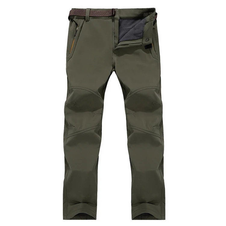 LoClimb S-6XL, женские зимние походные брюки для кемпинга, женские водонепроницаемые ветрозащитные флисовые брюки Софтшелл для лыжного треккинга, AW154