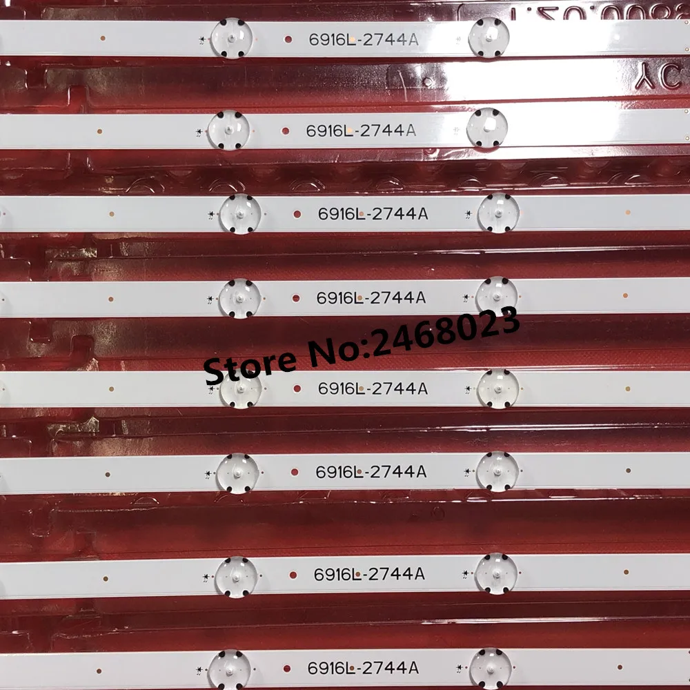 84 см Светодиодная подсветка 7/8 светодиодный s для LG 43 &quot43lh5700 TV 43VH6100 43UH603V 6916L 2744A 2743A