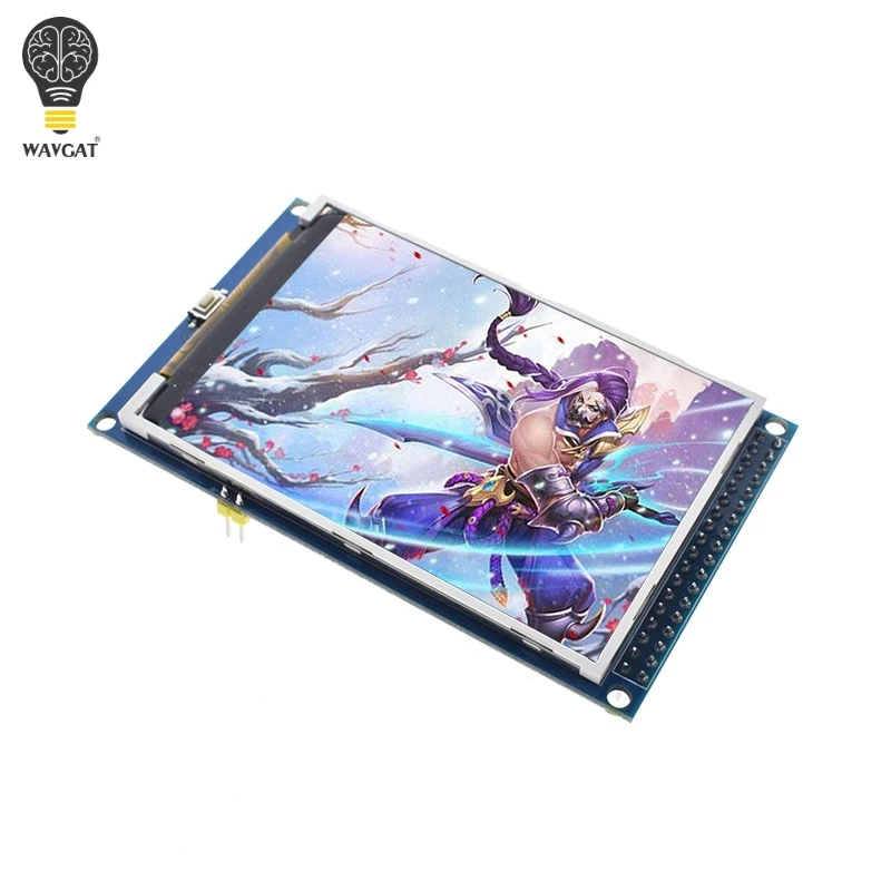 Модуль ЖК экрана WAVGAT 3 2 дюйма TFT ''HD 320X480 для Arduino MEGA2560 R3 STM32 C51 демонстрационная