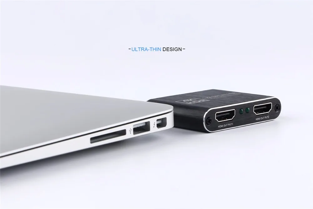 NewBEP HDMI сплиттер 1x2 4k X 2k 3D переключатель адаптер 1 в 2 выход с источником питания для