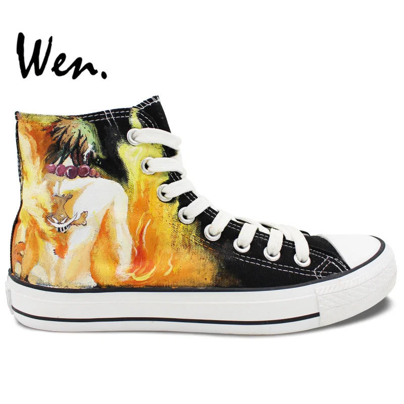 Вэнь Аниме Черная кожа пользовательский один кусок Ace мужские женские высокие