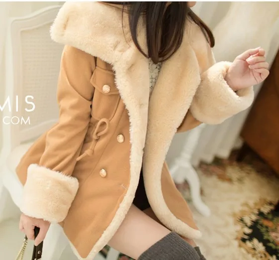 Fashion Slim coat women Winter jacket winter outerwear clothes thick jackets Parka Overcoat Tops woolen | Женская одежда