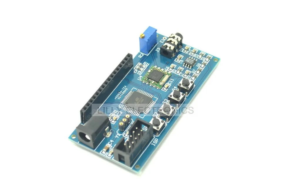 ATmega16/ATmega32 TEA5767 TDA1308 ISP 5V FM-радио AVR макетная плата MCU |