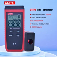 uni t ut373 mini digital laser tachometer non contact tachometer measuring range 10 99999rpm tachometer odometer kmh backlight